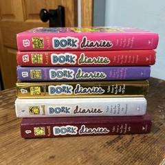 Dork Diaries Hardcover Books Rachel Renee Russell Lot Series 1, 4, 7, 11, 12, 13