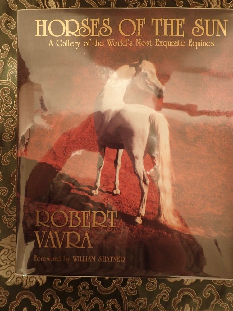 Robert Vavra – Horses of the Sun – Signed(somewhat uniquely)