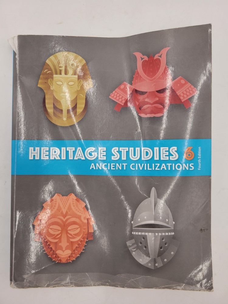 Heritage Studies Ancient Civilizations BJU Press #520007 6 Student Text PB UGLY
