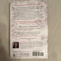 Flatiron Books Rock Paper Scissors Alice Feeney Trade Paperback Thriller 2022