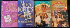 The Stanislaski’s Series by Nora Roberts (Books 2, 4, 5, & 6) Paperback Good