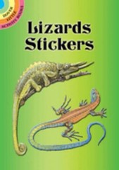 Lizards Stickers Paperback Jan Sovak