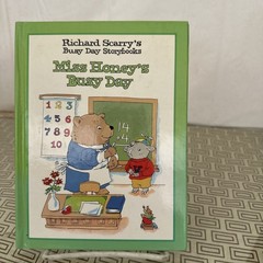 Richard Scarry Books, Lot of 3 Vintage 1997, Busy Day Storybooks