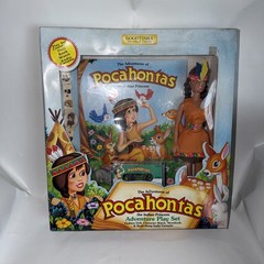 11.5″Doll Pocahontas Book set Adventures IN Original Box Vintage 1994