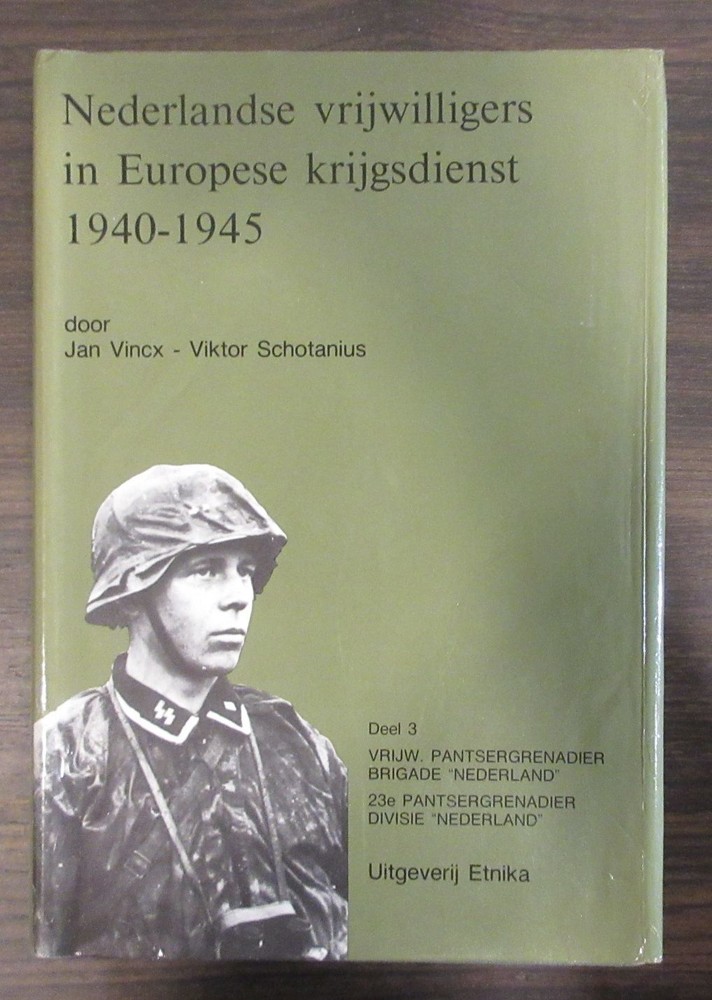 book WW2 DUTCH Nederlandse vrijwilligers JAN VINCX VOLUME 3 ONLY 704 PAGES