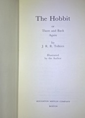 J.R.R. Tolkien The Hobbit (There and Back Again) HC Illustrated DJ 1966