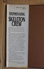 Vintage Skeleton Crew Stephen King G P Putnam’s Sons Black HC DJ 1985 USA-v good