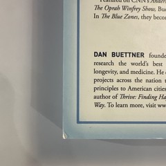 National Geographic The Blue Zones Second Edition by Dan Buettner PB Longevity