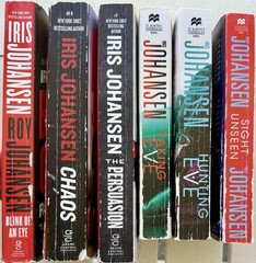 Lot of 6 IRIS JOHANSEN Books Variety, See Titles Below All Good Cond.