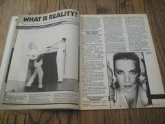 Trouser Press Magazine Oct 83 Duran Duran Thomas Dolby Eurythmics