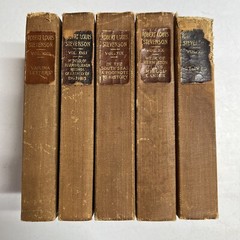 Robert Louis Stevenson works Volumes 1 & 3-26 (1900) Charles Scribner’s Sons HC