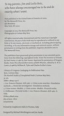 The Nutshell Studies of Unexplained Death Corinne May Botz 2004 Hardcover