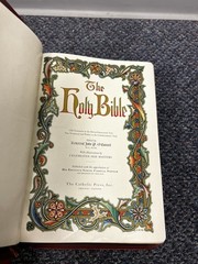 Catholic Home Edition HOLY BIBLE 1950 Red Letter Illustrated John P. O’Connell