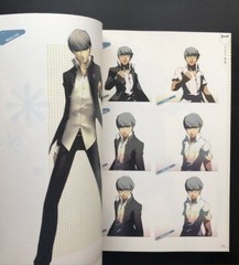 Persona 4 Official Design Works Art Book Illustration Game Fan Book ATLUS