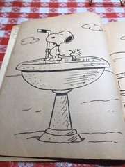 Merry Christmas Snoopy Coloring Book 1979 Used And Some Coloring 11 Inches X 8