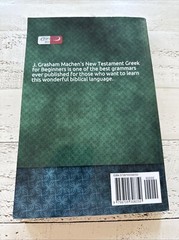 New Testament Greek for Beginners by J. Gresham Machen Biblical Language Study