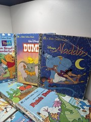 Little Golden Books Lot Of 13 Disney 1970-1990s