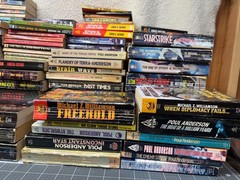 Bulk Science Fiction Fantasy Paperback Books Lot of 25 Different Mostly Vintage