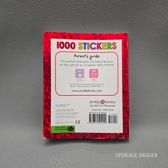 1000 Stickers: Pocket-Sized by Roger Priddy Sticker Fun Activity Book Paperback
