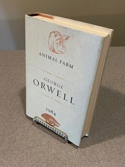 Animal Farm & 1984 George Orwell (First Edition, 25th Printing Hardcover DJ)