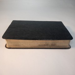 The Living Bible Paraphrased 1977 Compact Vintage Tyndale Black Bonded Leather