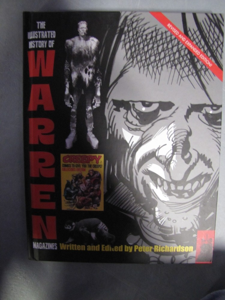 Illustrators–The History of Warren Magazines by Peter Richardson Hardback NEW