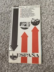 Vtg Andalusia Book W Map article 1964 English Southern Spain Acquaroni Arielli