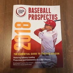 Baseball Prospectus 2018 Joey Votto Cover Thick Guide Book 594 Pages Collectible