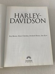 Harley-Davidson by Bacon, Chorlton, Fleury & Kerr, 1999, Hardcover, 512 pages