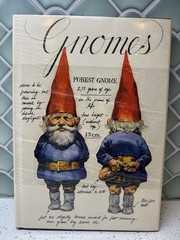 Gnomes Hardcover 1977 Huygen Poortvliet Whimsical Reference Fairycore Decor Book