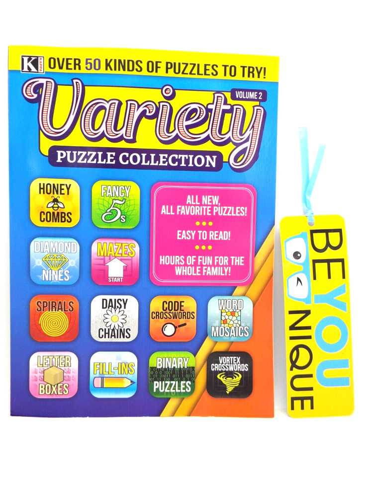 Variety Puzzle Collection ~ Volume 2 ~ Over 50 kinds of puzzles ~ PB 2024 ~ NEW