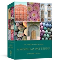 A World of Patterns 100 Vibrant Postcards by Christine Chitnis New Sealed