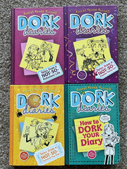 Lot of 13 Dork Diaries (12 HC/1 PB) Books Rachel Renee Russell *VERY GOOD*