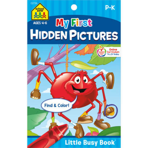 My First Hidden Pictures (Little Busy Book) – Paperback By Hoffman, Joan – GOOD
