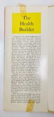 Vintage 1957 The Health Builder by J.I. Rodale, Illustrated Health Encyclopedia