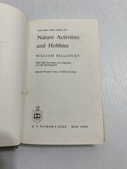 VTG 1970 WILLIAM HILLCOURT NATURE ACTIVITIES AND HOBBIES HC BOOK