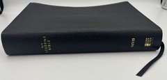 NIV Student Bible Black Bonded Leather Zondervan 2009