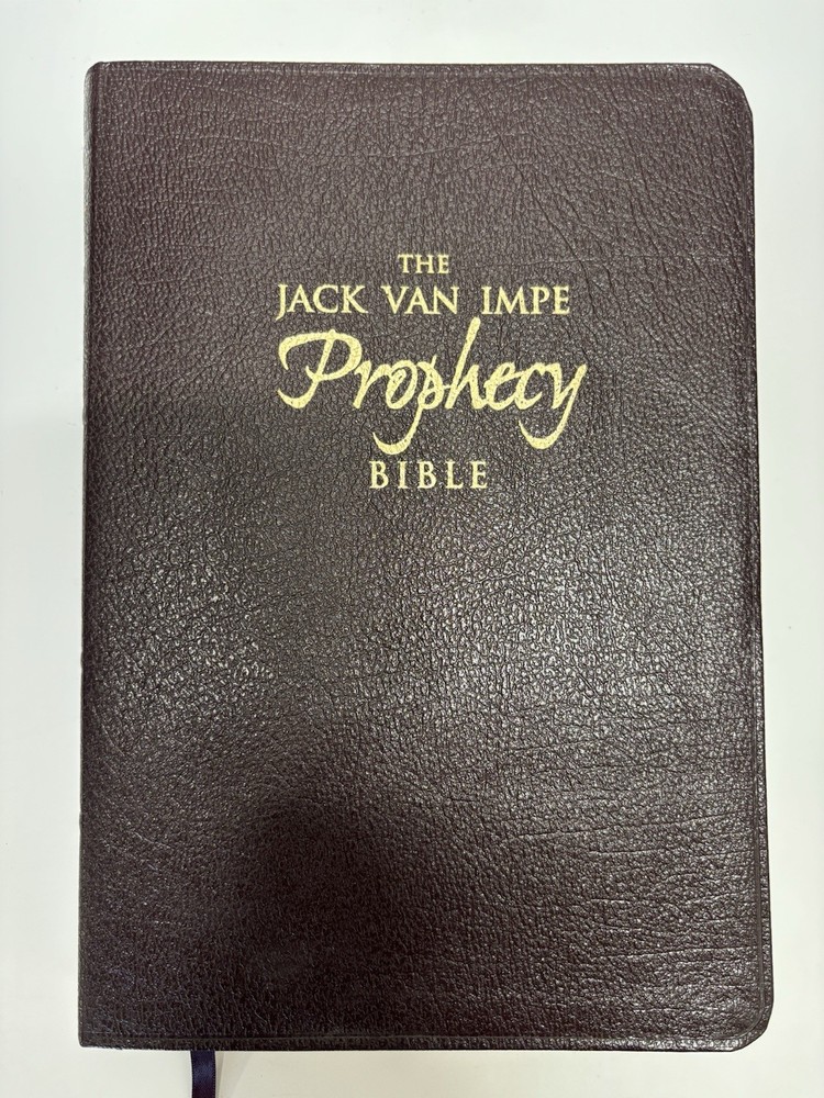 Jack Van Impe Prophecy Bible Special Limited Edition Red Letter KJV
