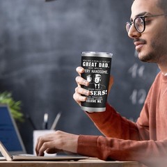 Insulated 20 oz Coffee Tumbler for Dads – Perfect Home & Travel Companion