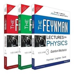 The Feynman Lectures on Physics 3 Volume Books Set Vol. I, II & III