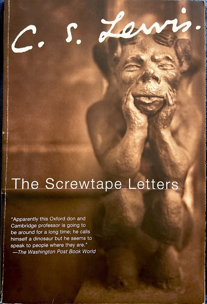 The Screwtape Letters C.S Lewis Softcover Harper Collins Religion