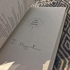 📚❤️ The Night Circus SIGNED Erin Morgenstern 1st Edition 1st Printing HC ❤️📚