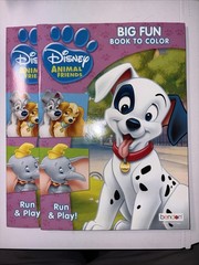 Disney Animal Friends Big Fun Coloring Book Tear Share 80 Pages