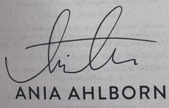 ANIA AHLBORN BROTHER SIGNED AUTOGRAPHED PAPERBACK BOOK HORROR