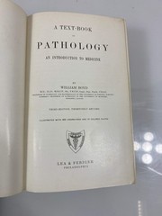 Text-Book of Pathology by Boyd 1941 HC