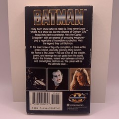 Batman by Craig Shaw Gardner Paperback 1989 Warner Books Film/TV Adaptation