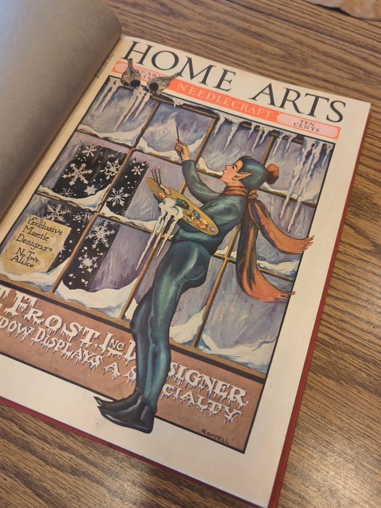 Antique Needlecraft 1939 Compilation Of Magazines Super Cool & Interesting Info!
