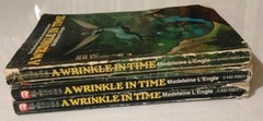 A Wrinkle in Time Madeleine L’Engle Laurel Leaf PB Book 1976 *3 Copies*