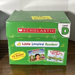 Scholastic Little Leveled Readers Levels B-74, C-71, D-75 Books 220 Total Books
