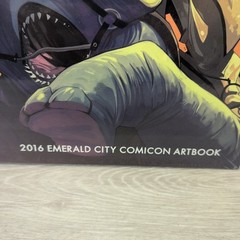 Emerald City Comicon 2016 Monsters & Dames ArtBook Seattle Comic Brand New